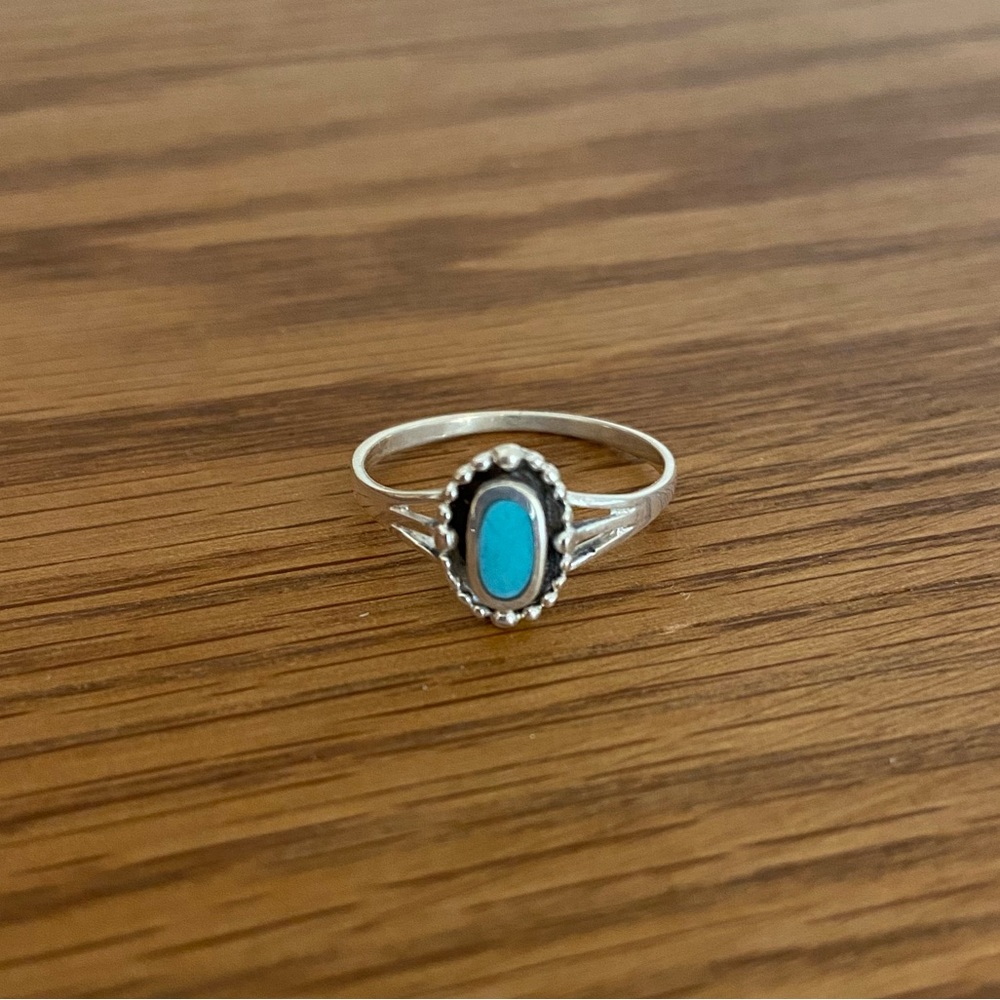 Sterling Silver Turquoise Ring